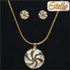 Fancy Necklace Set (code:5611) Estelle - Click here to View more details about this Product